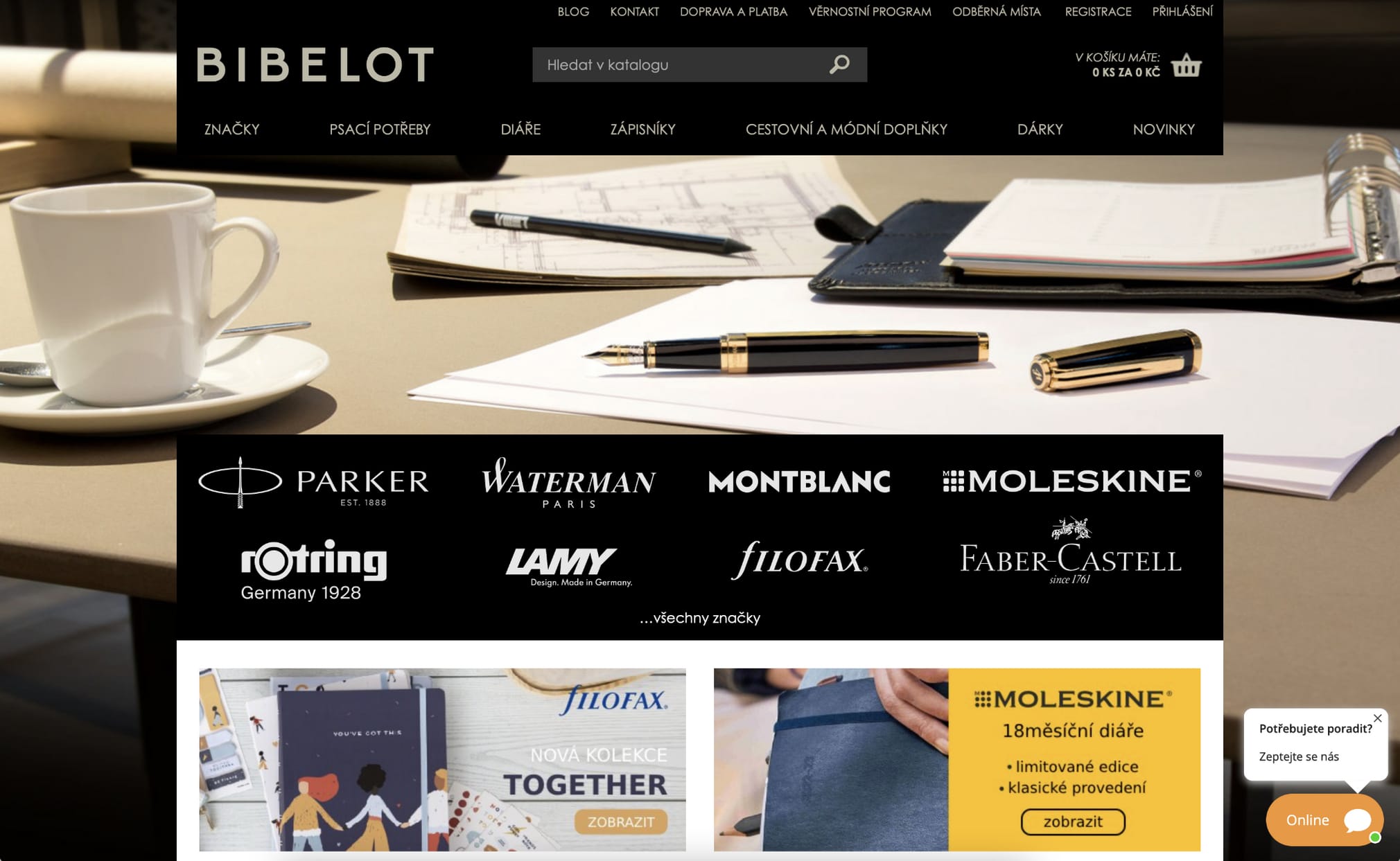 Bibelot website